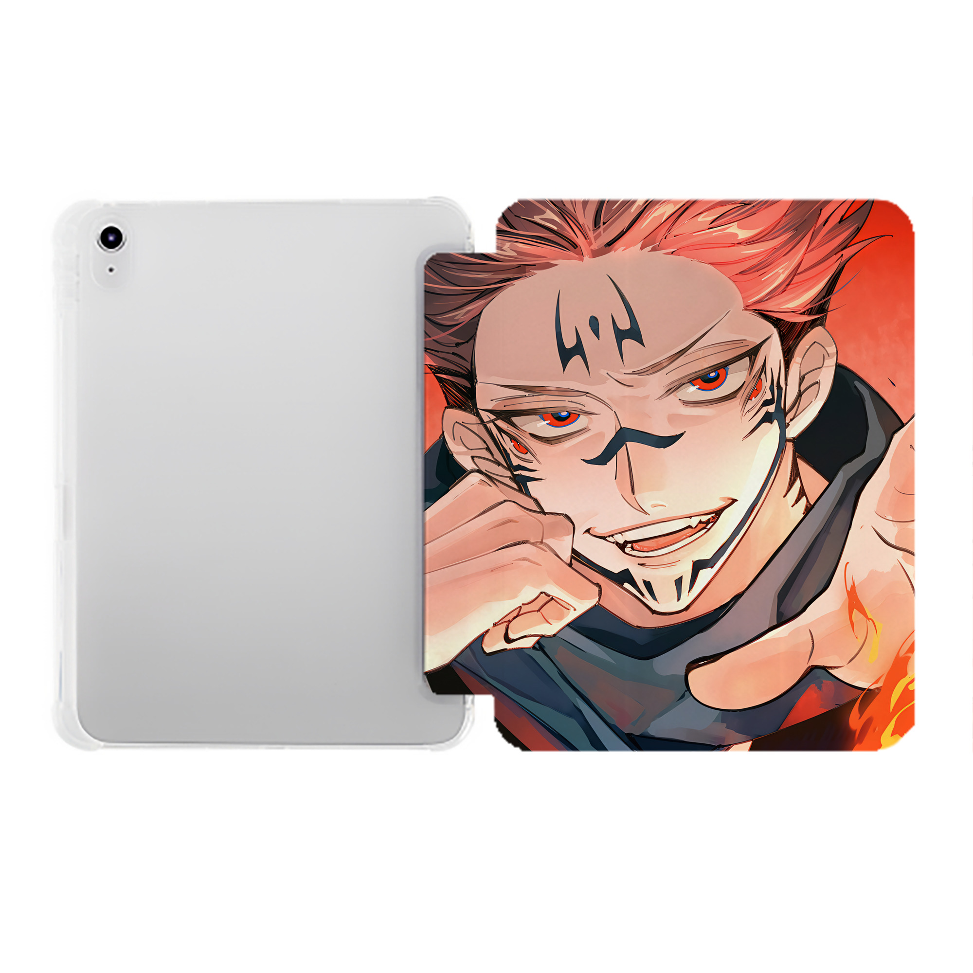 （画像用） SPY×FAMILY间谍家家酒 IPad ケース ペン収納付き 三つ折りスタンド PUレザー×シリコン 対応機種9.5/10.5/10.9インチ